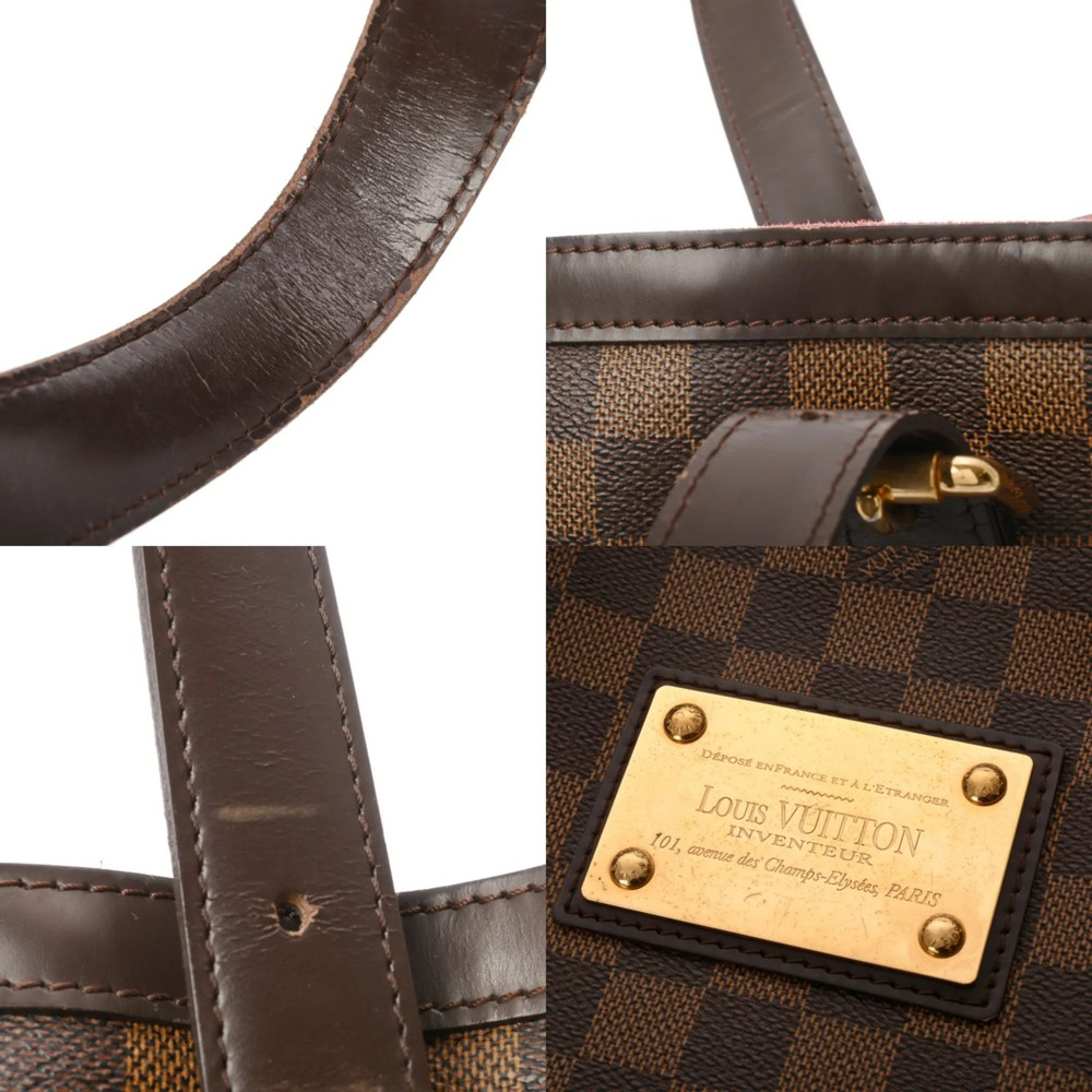 LOUIS VUITTON Authentic Brown Damier Canvas Tote Bag - Picture 9 of 11